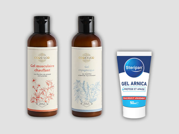 Crèmes, gels pour les articulations