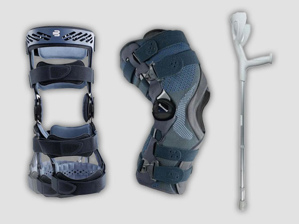 Genouillères et orthèses